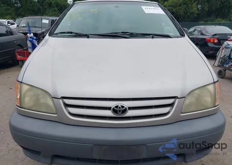 2002 Toyota Sienna Le from USA, damaged, VIN 4T3ZF13C52U437640